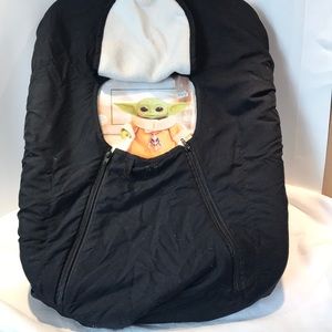 Jolly jumper, baby carrier cover in black